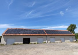 Les panneaux sont posés sur les garages municipaux de Condette