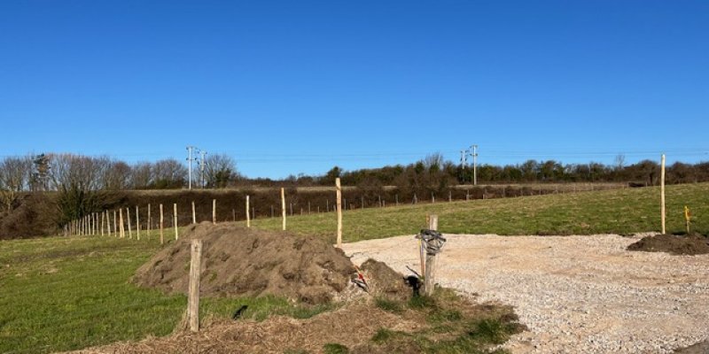 Le chantier du parc du viaduc a commencé