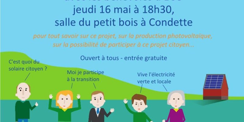 Réunion publique d'information à Condette