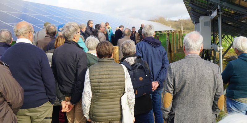 Le parc solaire du viaduc à Wimille a été inauguré
